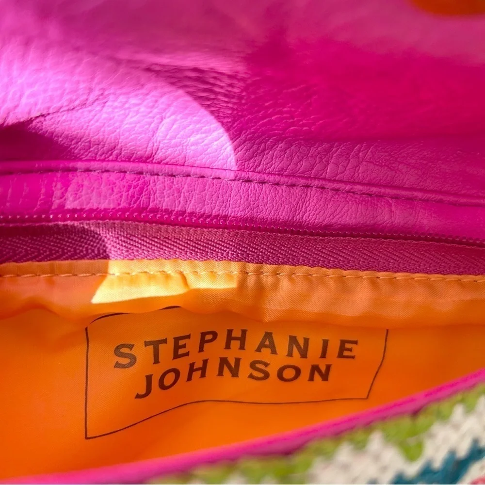STEPHANIE Johnson Colorful Clutch